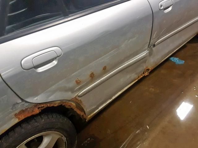 JM1BJ221XX0183313 - 1999 MAZDA PROTEGE ES SILVER photo 9