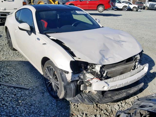 JF1ZNAA13D1724129 - 2013 TOYOTA SCION FR-S WHITE photo 1