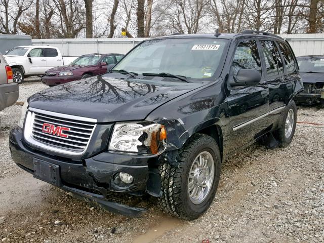 1GKDT13S182149548 - 2008 GMC ENVOY BLUE photo 2