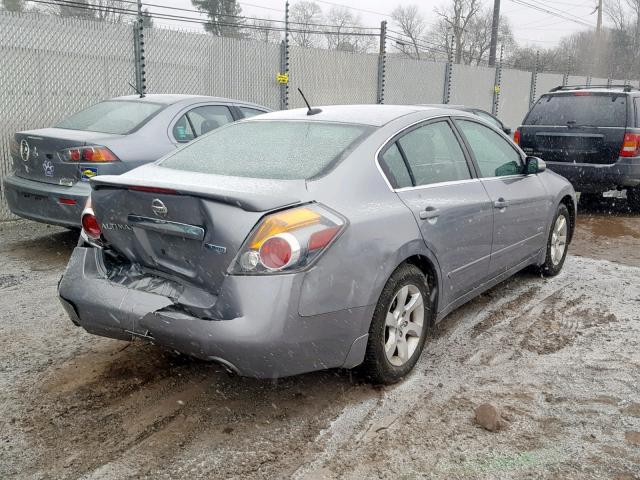 1N4CL21E18C245139 - 2008 NISSAN ALTIMA HYB GRAY photo 4