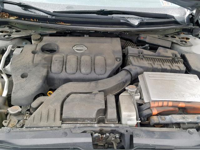 1N4CL21E18C245139 - 2008 NISSAN ALTIMA HYB GRAY photo 7