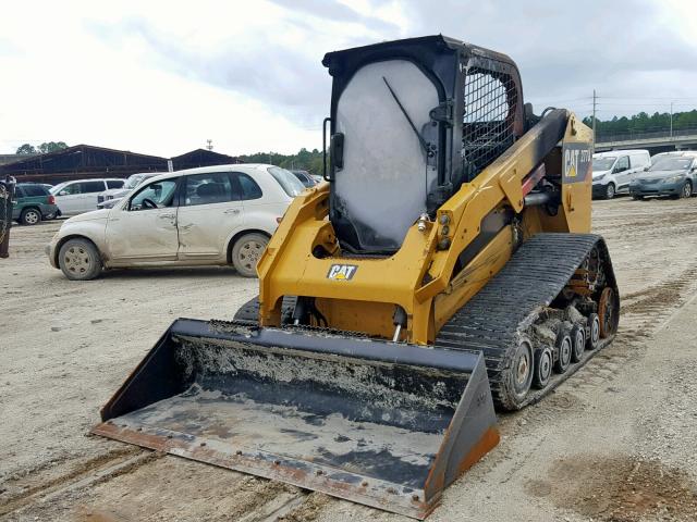 CAT0277DHFMT00806 - 2016 CATERPILLAR SKIDSTEER YELLOW photo 2