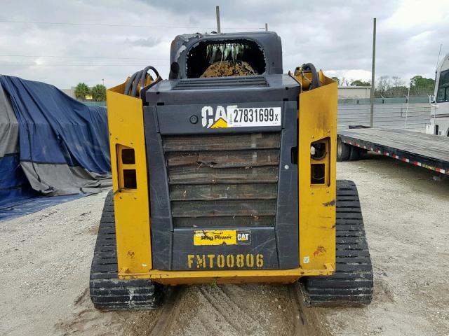 CAT0277DHFMT00806 - 2016 CATERPILLAR SKIDSTEER YELLOW photo 6