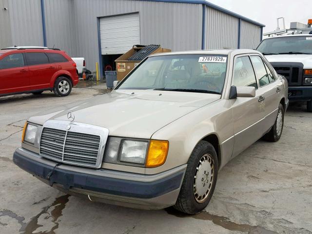 WDBEB28D9MB331297 - 1991 MERCEDES-BENZ 300 D GOLD photo 2