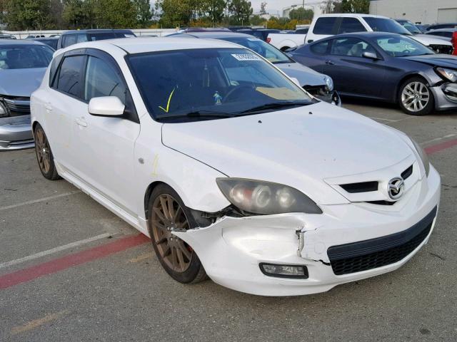 JM1BK344391237123 - 2009 MAZDA 3 S WHITE photo 1