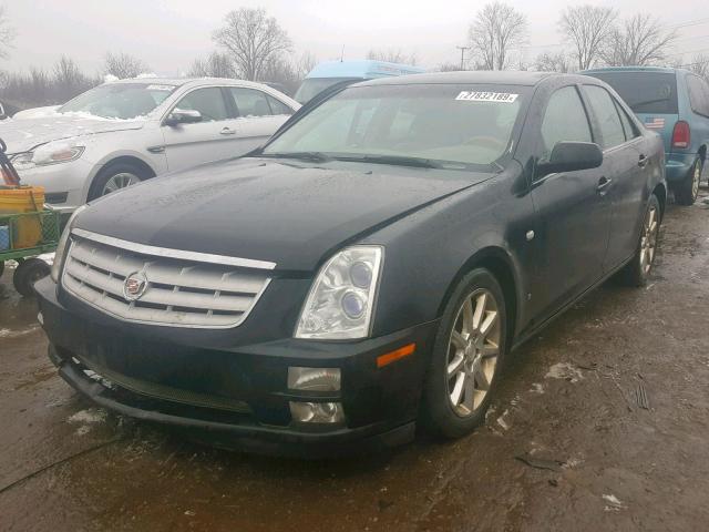 1G6DW677660109287 - 2006 CADILLAC STS BLACK photo 2