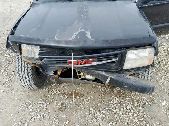 1GTCT19W6Y8211413 - 2000 GMC SONOMA BLACK photo 7