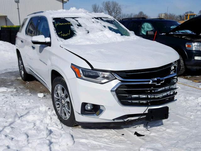 1GNERKKW9JJ124344 - 2018 CHEVROLET TRAVERSE P WHITE photo 1