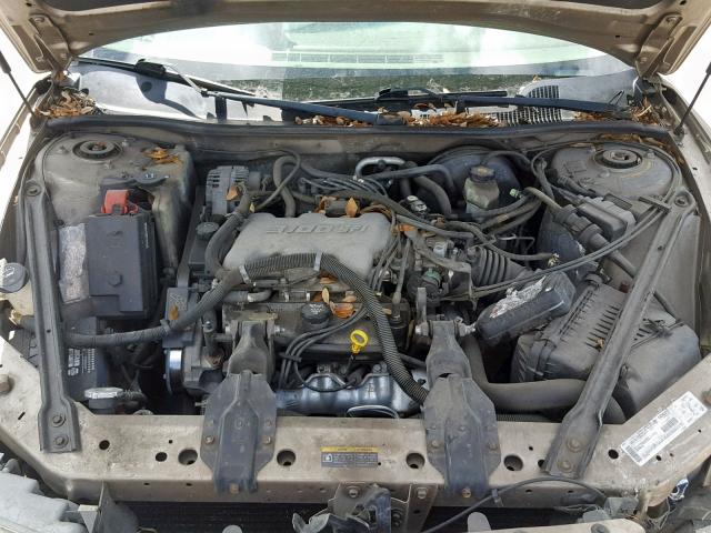 2G4WS52JX31202355 - 2003 BUICK CENTURY CU GOLD photo 7