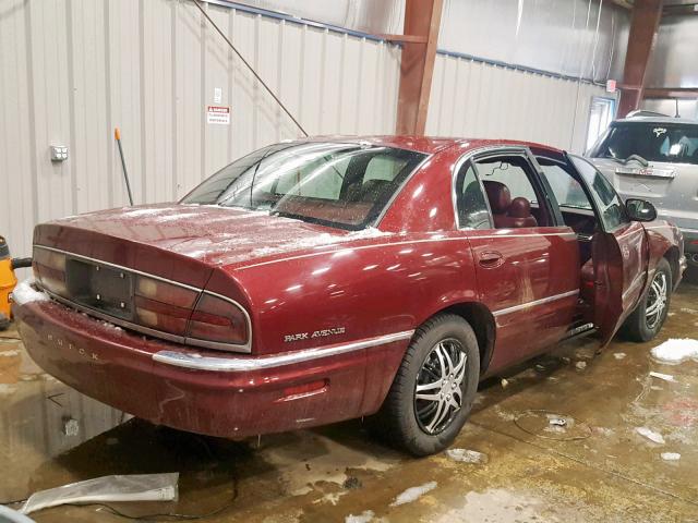 1G4CW52K5Y4145123 - 2000 BUICK PARK AVENU RED photo 4