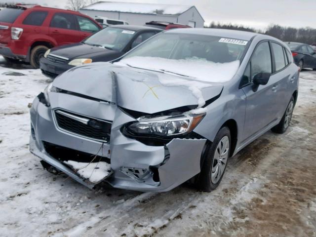 4S3GTAA65K3715565 - 2019 SUBARU IMPREZA BLUE photo 2