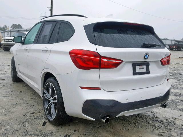 WBXHT3C3XH5F77222 - 2017 BMW X1 XDRIVE2 WHITE photo 3