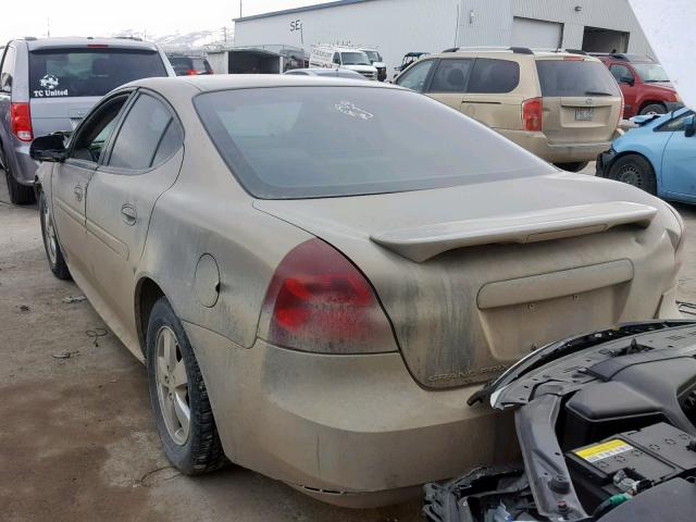 2G2WP552971231320 - 2007 PONTIAC GRAND PRIX BROWN photo 3