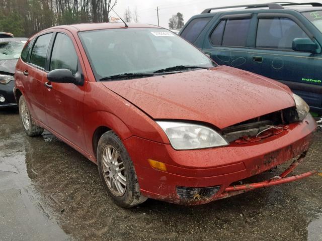 3FAFP37N65R129673 - 2005 FORD FOCUS ZX5 RED photo 1