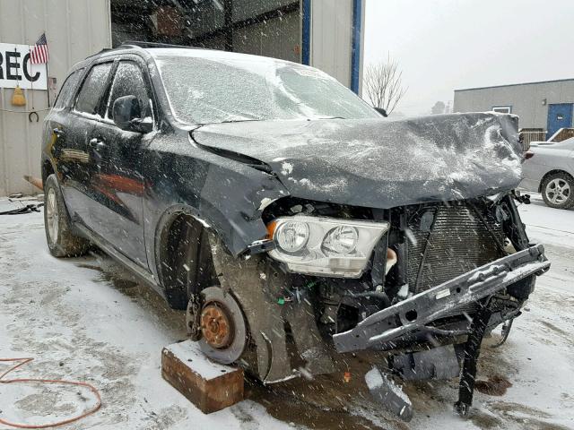 1D4SE4GTXBC594344 - 2011 DODGE DURANGO CR BLACK photo 1