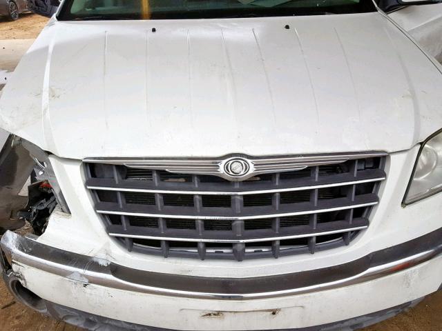 2A8GM68X27R254275 - 2007 CHRYSLER PACIFICA T WHITE photo 7