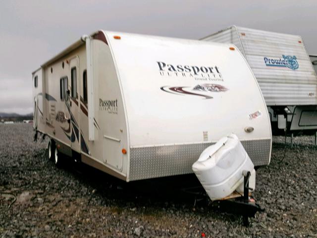 4YDT29124BD410918 - 2011 KEYSTONE PASSPORT WHITE photo 1