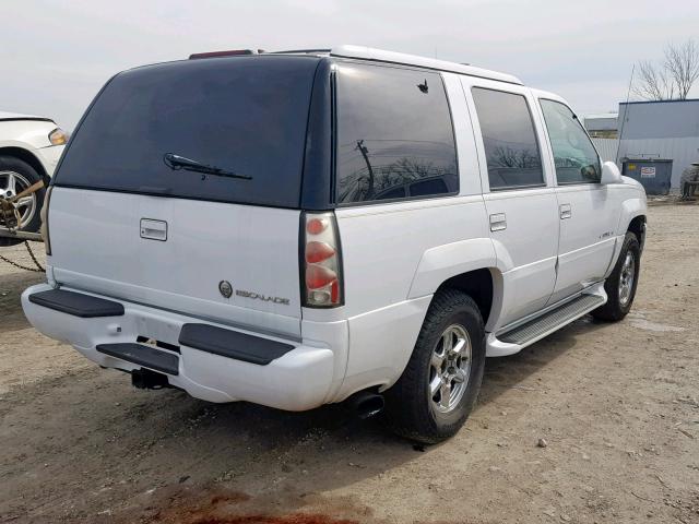 1GYEK13R8XR402087 - 1999 CADILLAC ESCALADE WHITE photo 4