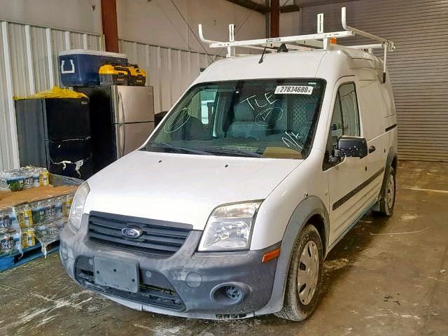 NM0LS7AN3DT139938 - 2013 FORD TRANSIT CO WHITE photo 2