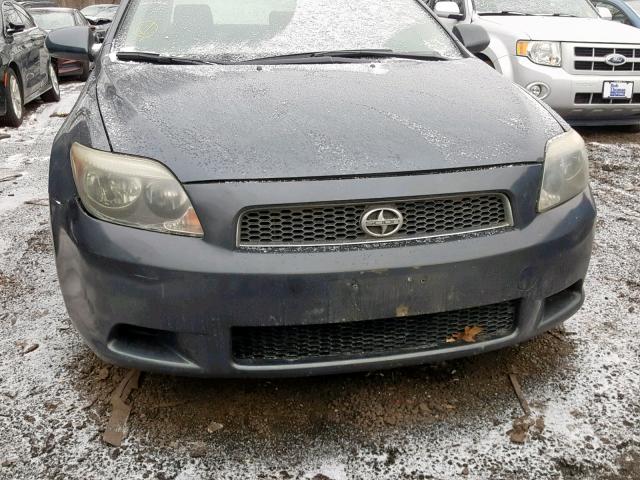JTKDE167450023391 - 2005 TOYOTA SCION TC 灰色 照片 9
