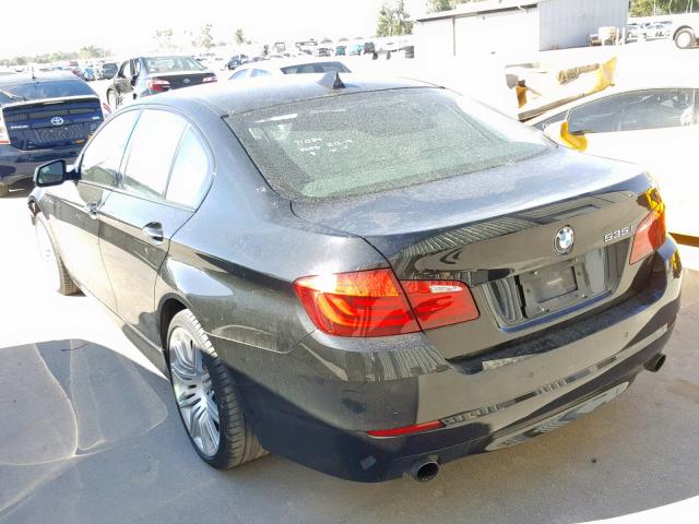 WBAFR7C56BC804978 - 2011 BMW 535 I BLACK photo 3