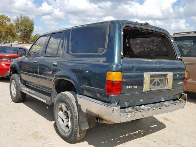 JT3VN29V4S0059755 - 1995 TOYOTA 4RUNNER VN GREEN photo 3