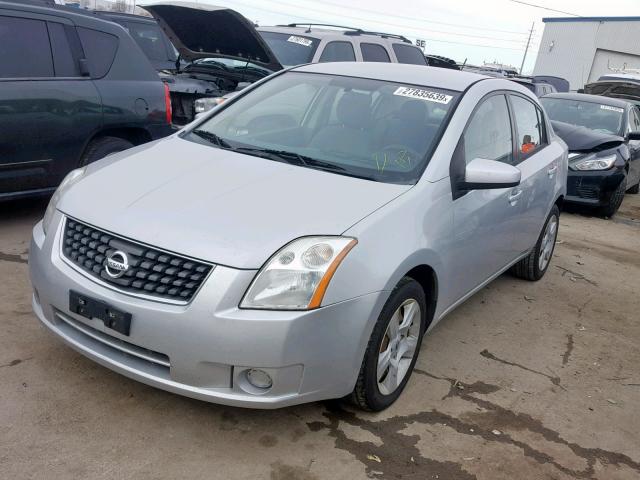 3N1AB61E77L604074 - 2007 NISSAN SENTRA 2.0 SILVER photo 2