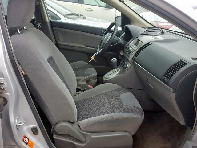 3N1AB61E77L604074 - 2007 NISSAN SENTRA 2.0 SILVER photo 5