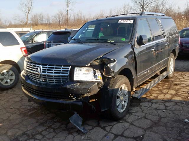 5LMJJ3J56BEJ04732 - 2011 LINCOLN NAVIGATOR BLACK photo 2