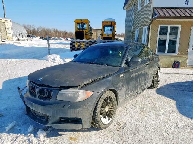 WBAUC9C55CVM12827 - 2012 BMW 135 I BLACK photo 2