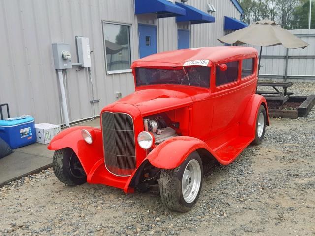 SCDHPT511866 - 1931 FORD MODEL A RED photo 2