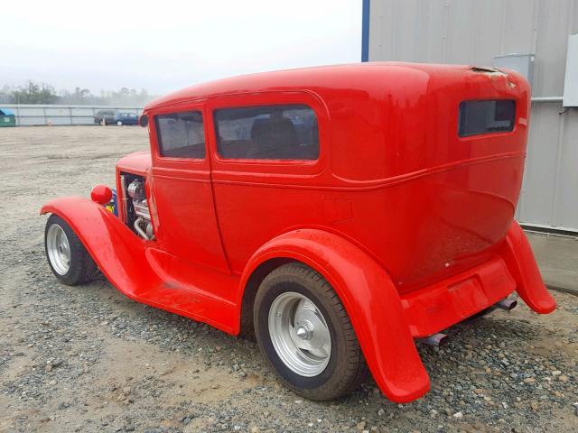 SCDHPT511866 - 1931 FORD MODEL A RED photo 3