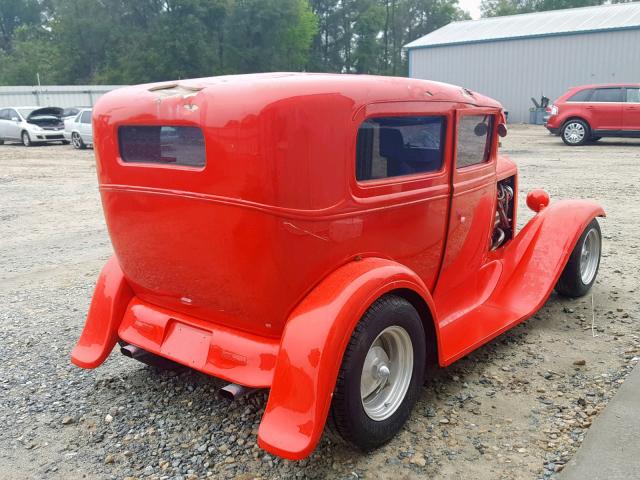 SCDHPT511866 - 1931 FORD MODEL A RED photo 4