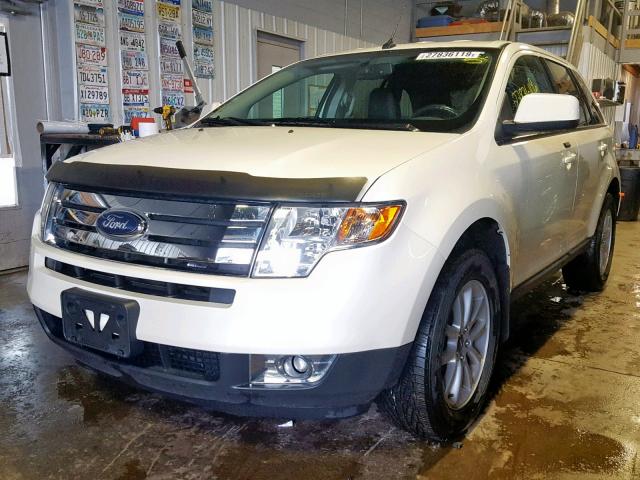 2FMDK49C37BB47739 - 2007 FORD EDGE SEL P WHITE photo 2