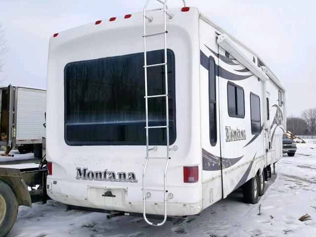 4YDF3462694701789 - 2009 MONT 5TH WHEEL WHITE photo 4