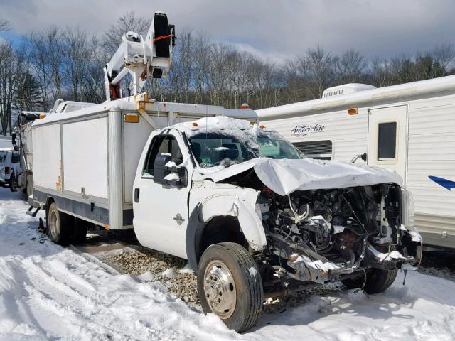 1FDUF5GT8BEC52884 - 2011 FORD F550 SUPER WHITE photo 1