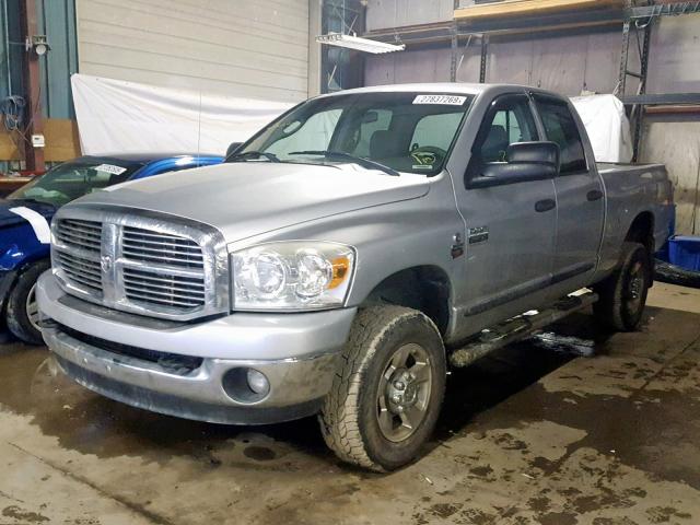 3D7KS28C27G761931 - 2007 DODGE RAM 2500 S SILVER photo 2