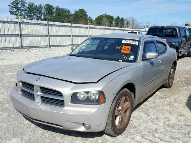 2B3CA3CV5AH141941 - 2010 DODGE CHARGER SX SILVER photo 2