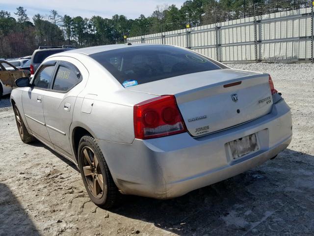 2B3CA3CV5AH141941 - 2010 DODGE CHARGER SX SILVER photo 3