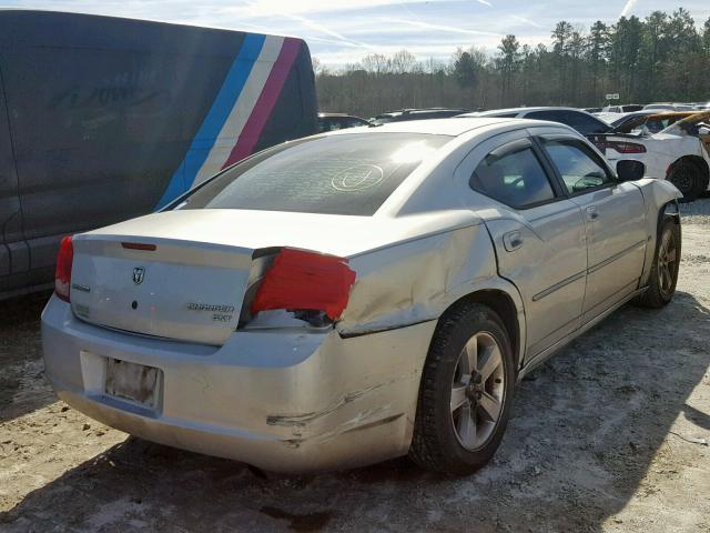 2B3CA3CV5AH141941 - 2010 DODGE CHARGER SX SILVER photo 4