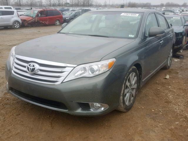 4T1BK3DB3CU448449 - 2012 TOYOTA AVALON BAS GRAY photo 2