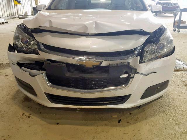 1G11C5SL0FF220043 - 2015 CHEVROLET MALIBU 1LT თეთრი ფოტო 9