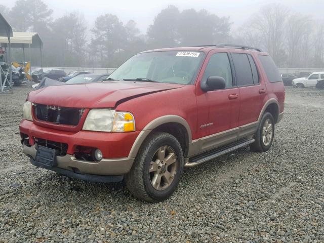 1FMZU74W33UB85933 - 2003 FORD EXPLORER E RED photo 2