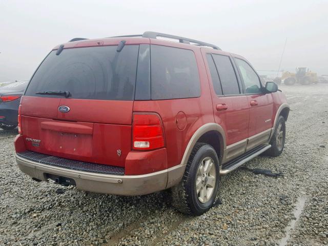 1FMZU74W33UB85933 - 2003 FORD EXPLORER E RED photo 4