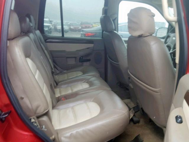 1FMZU74W33UB85933 - 2003 FORD EXPLORER E RED photo 6