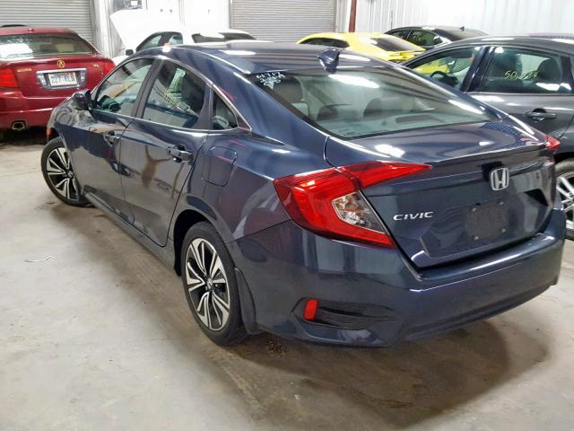 19XFC1F72GE006556 - 2016 HONDA CIVIC EXL BLUE photo 3