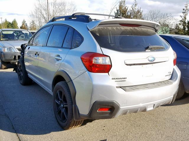 JF2GPAKC6D2216566 - 2013 SUBARU XV CROSSTR SILVER photo 3