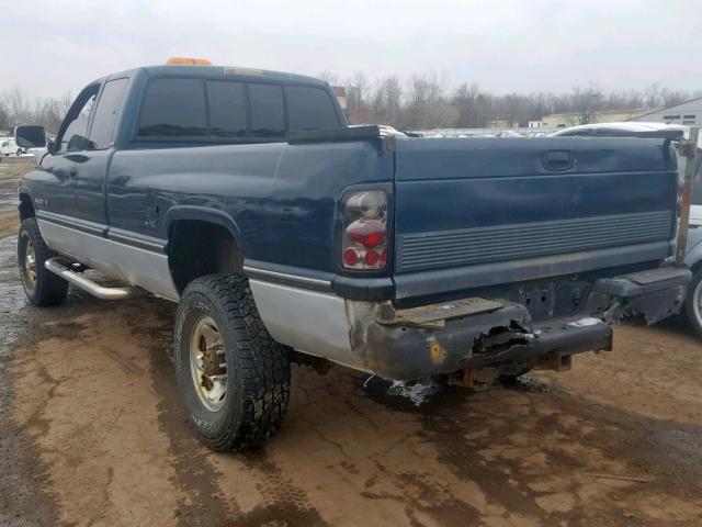 3B7KF23Z0VM537999 - 1997 DODGE RAM 2500 GREEN photo 3