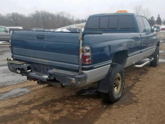 3B7KF23Z0VM537999 - 1997 DODGE RAM 2500 GREEN photo 4