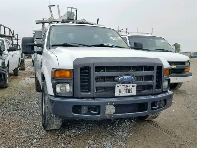 1FTWF30548EA27058 - 2008 FORD F350 SRW S WHITE photo 1